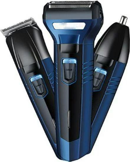 KEMEI 3 in 1 Rechargeable Electric Shaver & Trimmer KM-6330